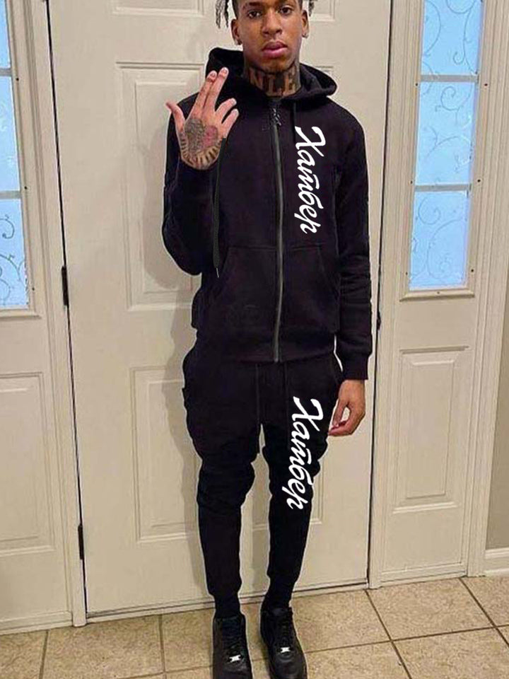 Herren Freizeitanzug mit stilvollen Details und praktischen Taschen Aliams