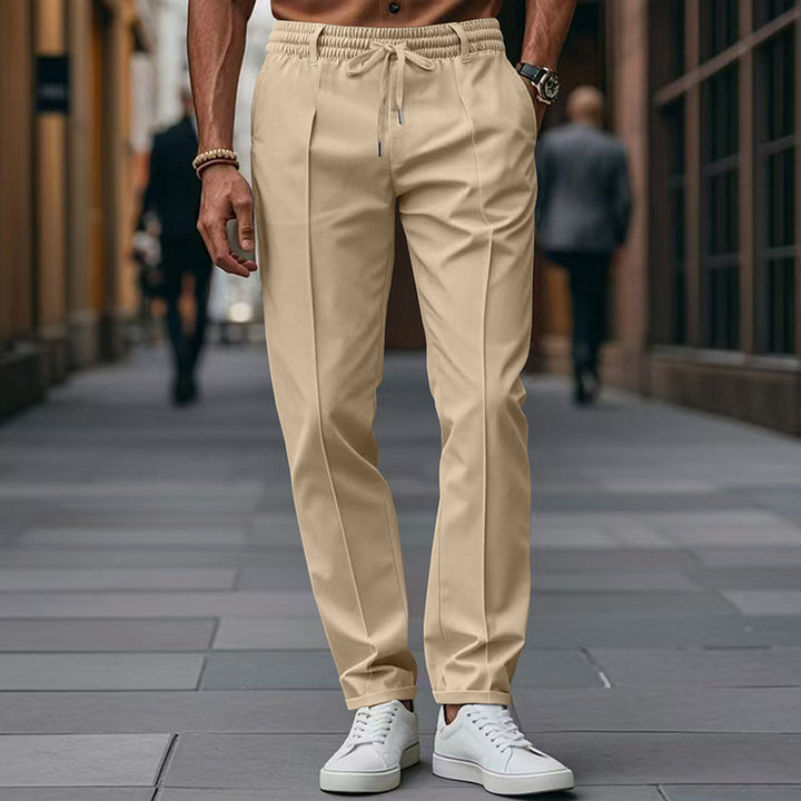 Herren elegante Freizeithose mit hohem Tragekomfort Aliams