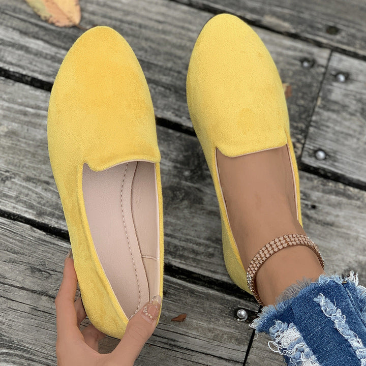 Damen Bequeme Slipper Im Eleganten Design mit Weicher Oberflächenstruktur Aliams