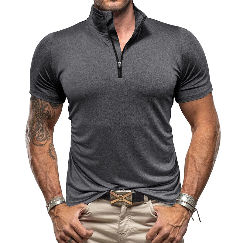 Herren Funktionsshirt mit Halbzip Aliams