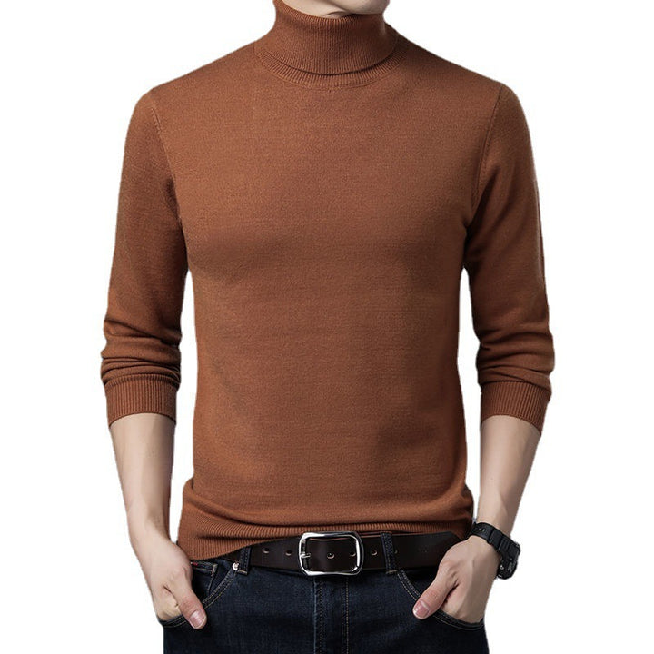 Herren Rollkragenpullover aus weichem Strick Aliams