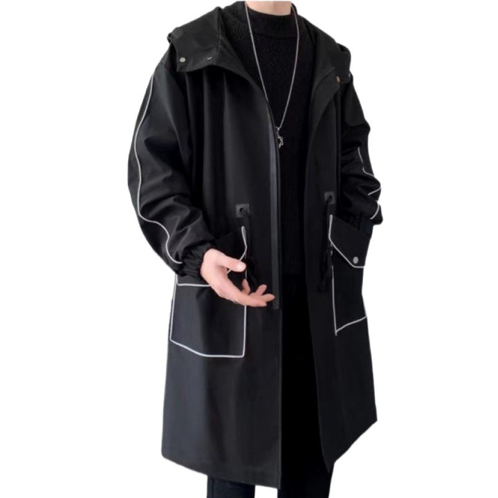 Unisex Funktionsjacke mit verstellbarem Kapuzenbund und praktischen Taschen Aliams