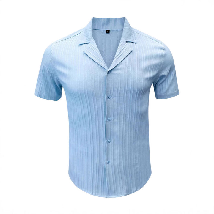 Herren Kurzarm Hemd Aliams