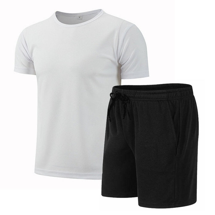 Herren sportliches Funktionsset mit T-Shirt und Shorts Aliams