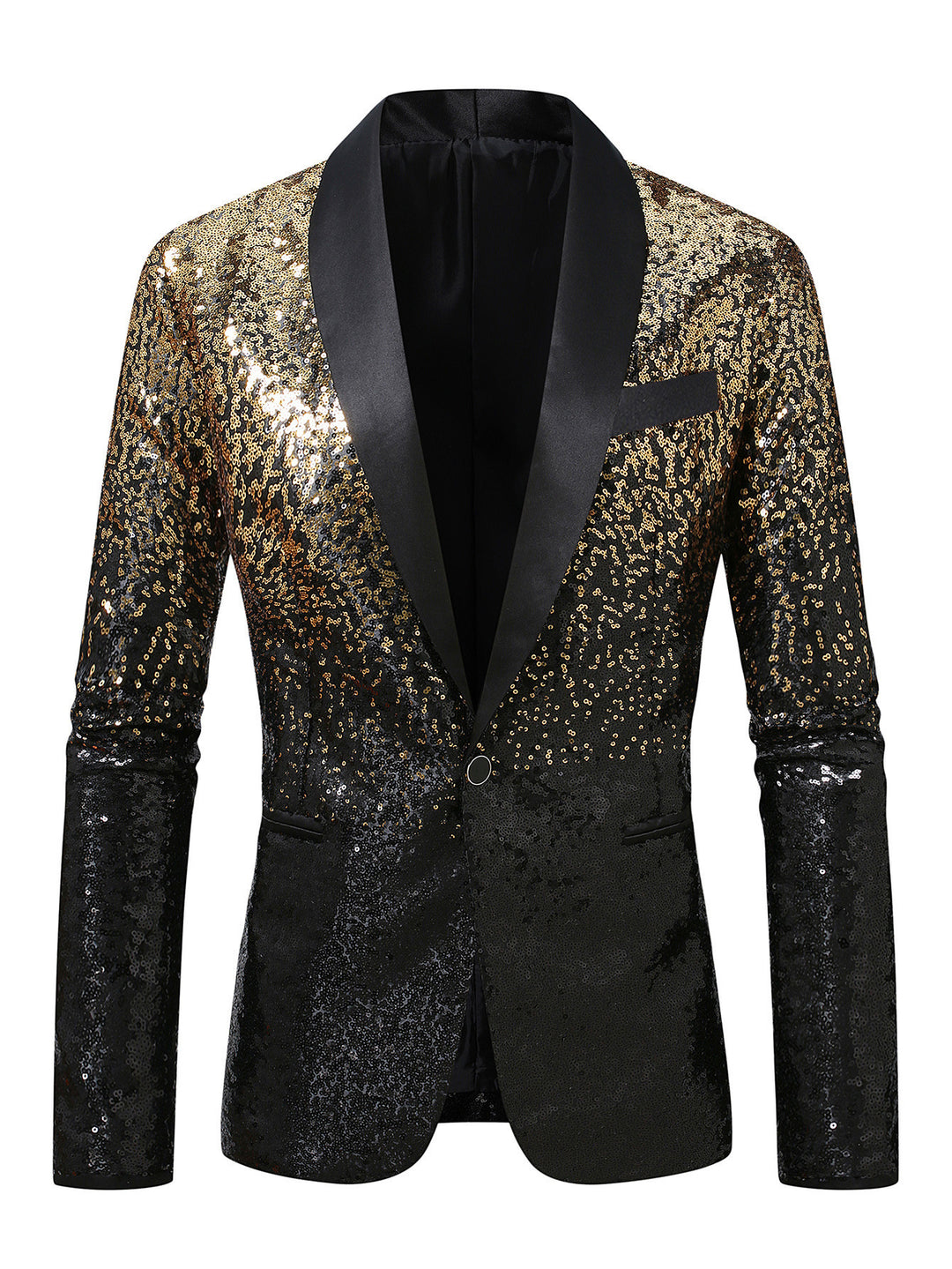 Herren Funktionsjacke mit Pailletten Aliams