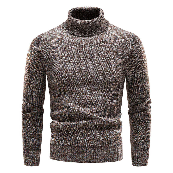Herren Rollkragenpullover aus weicher Strickware Aliams