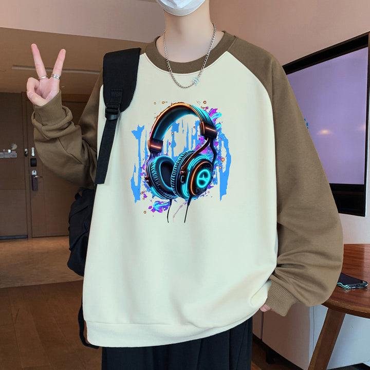 Unisex Sweatshirt mit grafischem Druck Aliams