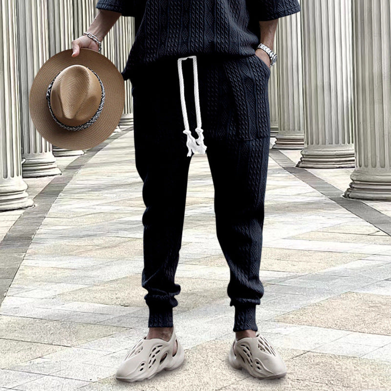 Herren Urbanes Freizeit-Outfit mit strukturierter Stoffqualität Aliams