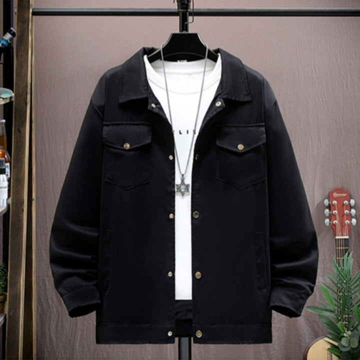 Herren Utility-Jacke mit praktischen Taschen und modernem Schnitt Aliams