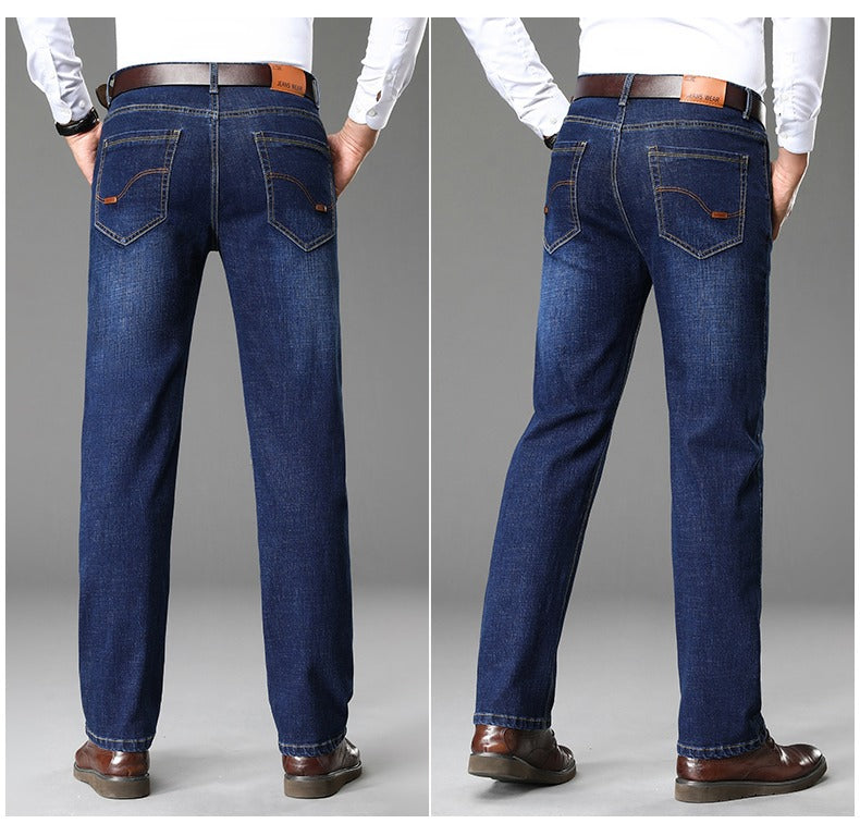 Herren klassische Jeans im lässigen Business-Stil mit besonders bequemer Passform Aliams