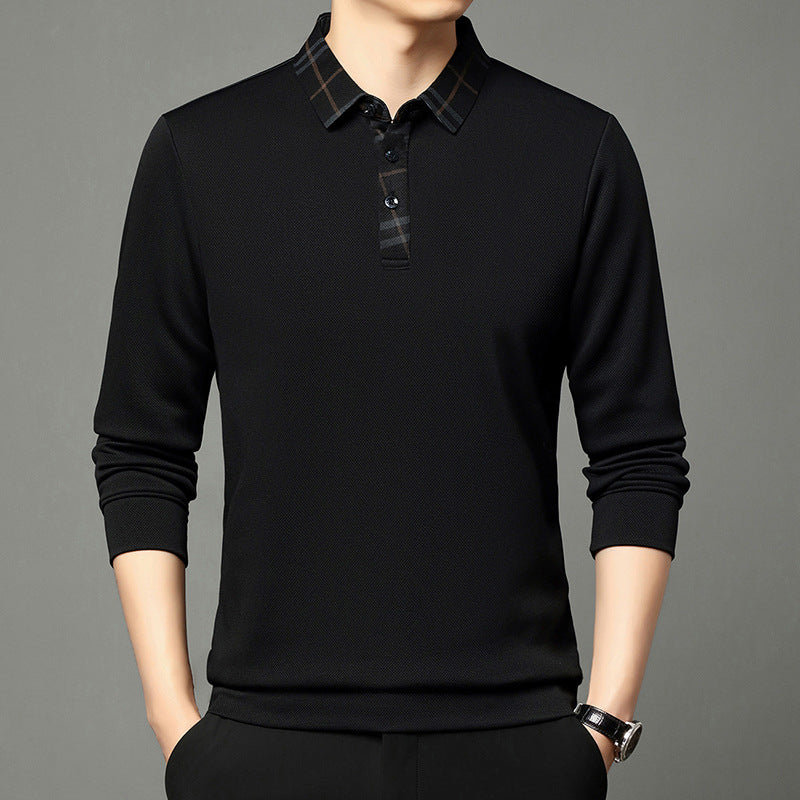 Herren funktionales Poloshirt mit strukturiertem Kragen Aliams