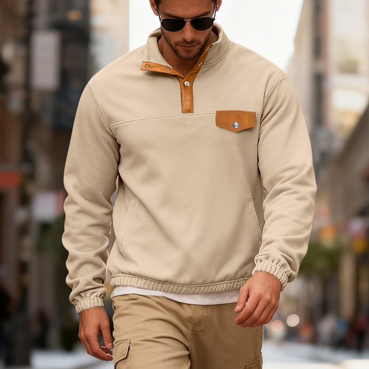 Herren sportlicher Pullover Aliams