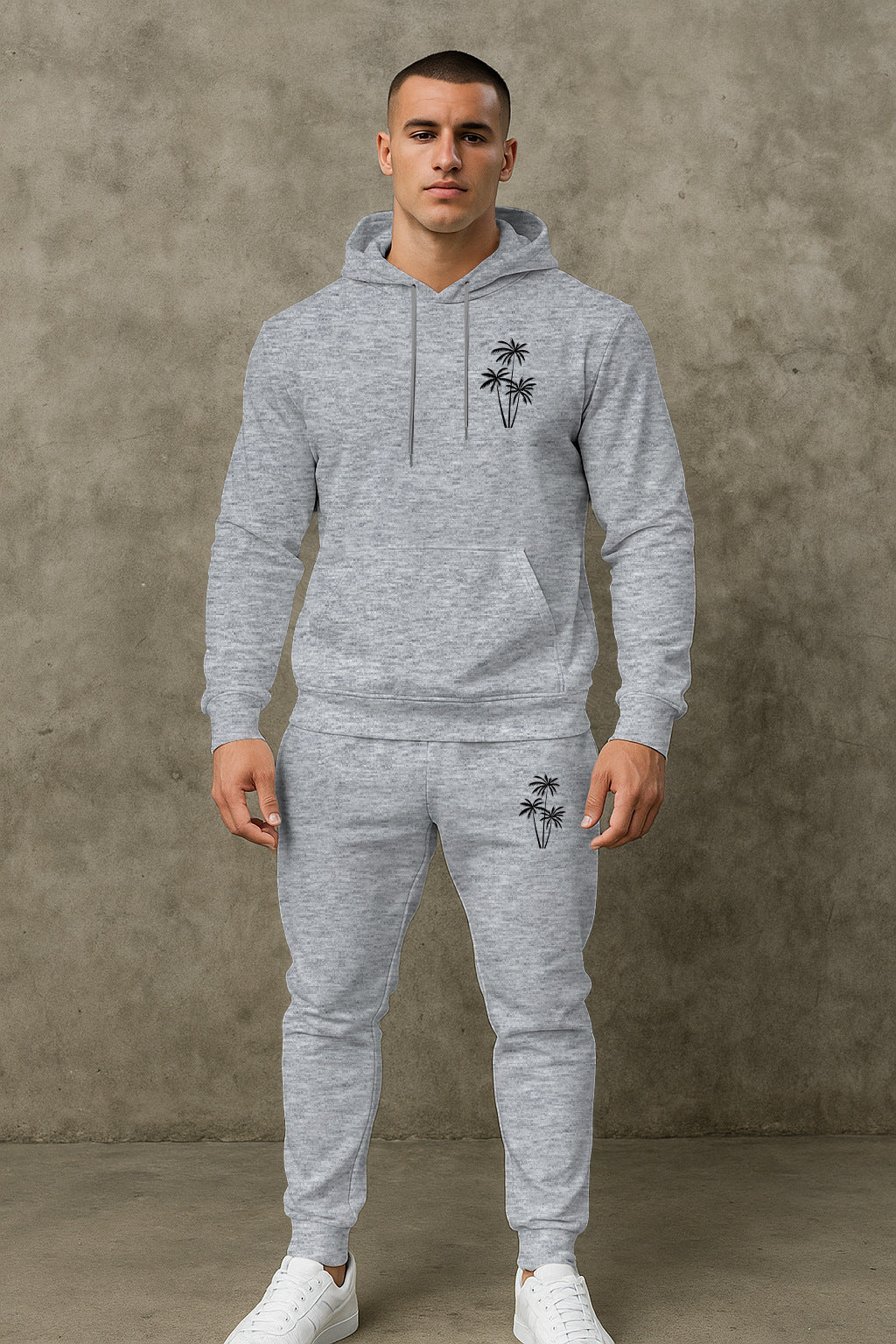 Herren Kapuzenpullover mit bequemen Jogginghosen Aliams