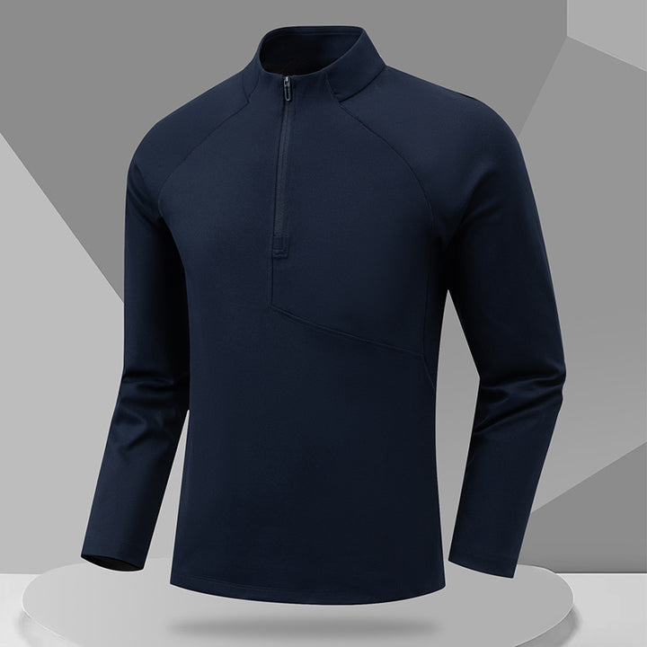 Herren Funktionspullover mit Stehkragen Aliams