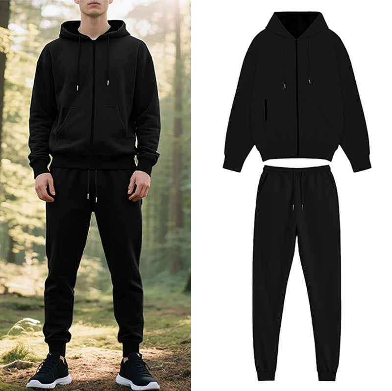 Herren Sportanzug mit stylischem Kapuzenpullover und bequemen Jogginghosen Aliams