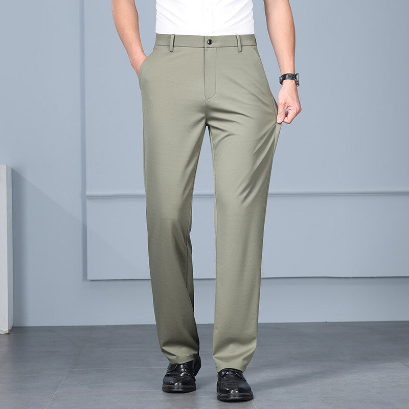 Herren Elegante Business-Hose mit schmalem Schnitt Aliams