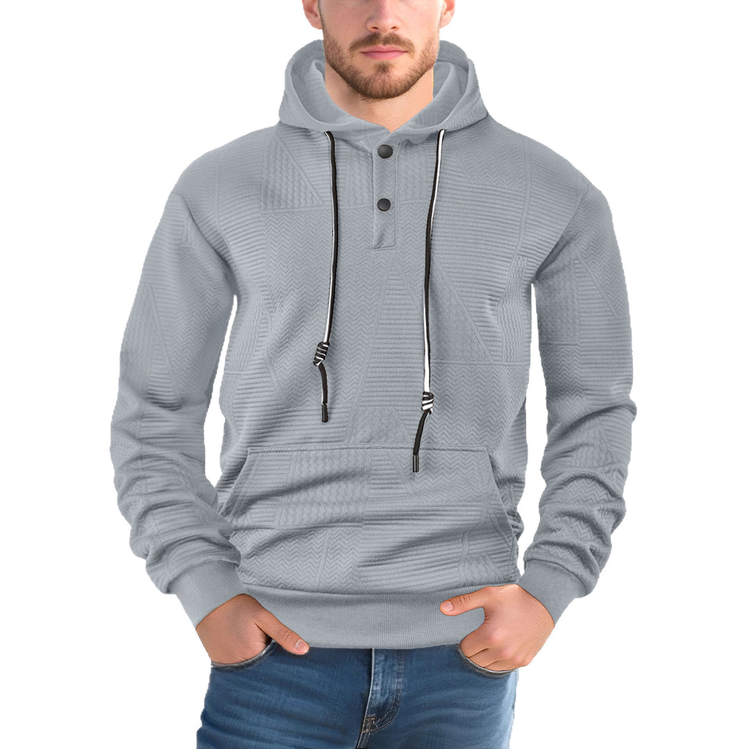 Herren Hoodie mit strukturiertem Design Aliams