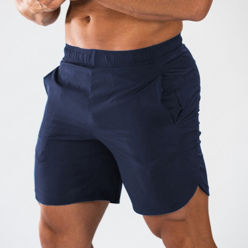 Herren Sportliche Funktionsshorts mit elastischem Bund und Seitentaschen Aliams