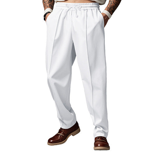 Herren Sportliche Jogginghose mit elastischem Bund und funktionalen Seitentaschen Aliams