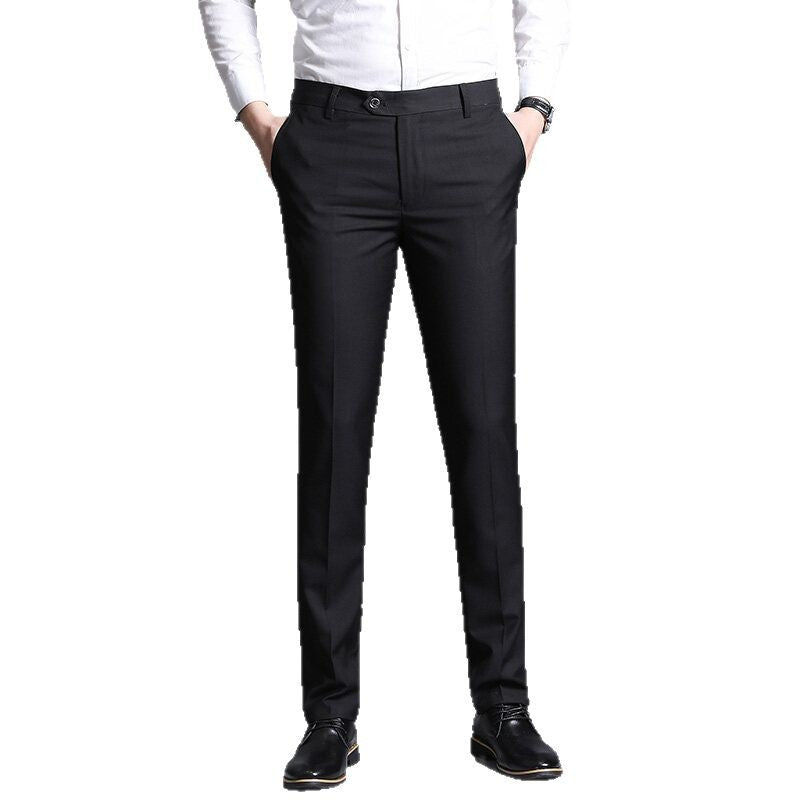 Herren elegante Slim-Fit Anzughose Aliams