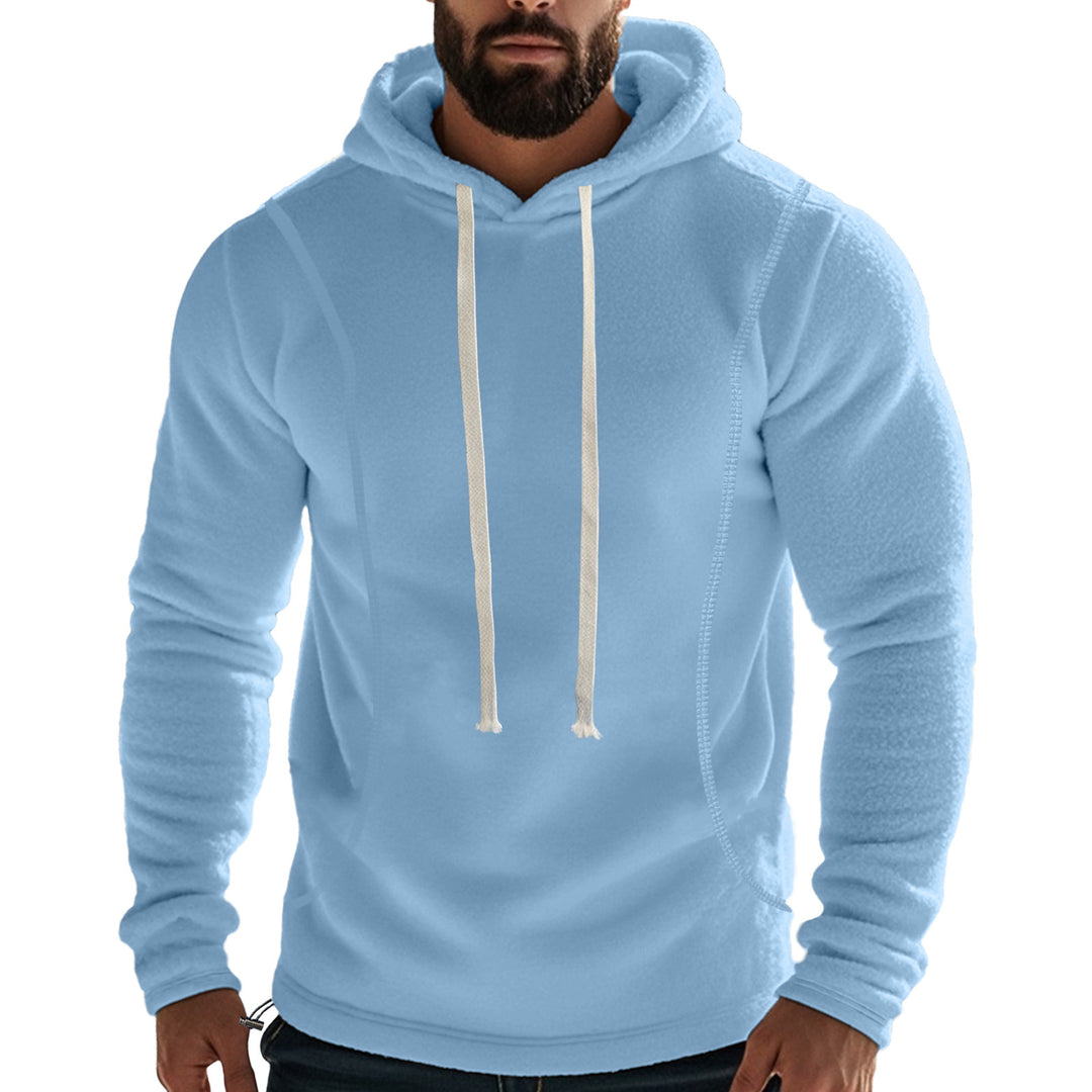 Herren bequemer Kapuzenpullover aus Kuschelmaterial Aliams