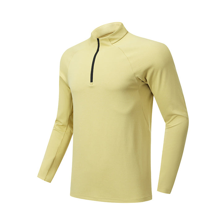 Herren Funktionslangarmshirt mit Reißverschluss Aliams