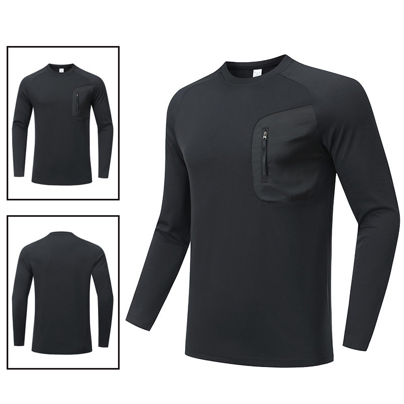 Herren Funktionsshirt mit praktischer Brusttasche Aliams