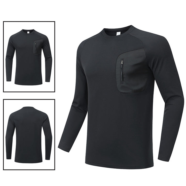 Herren Funktionsshirt mit praktischer Brusttasche Aliams