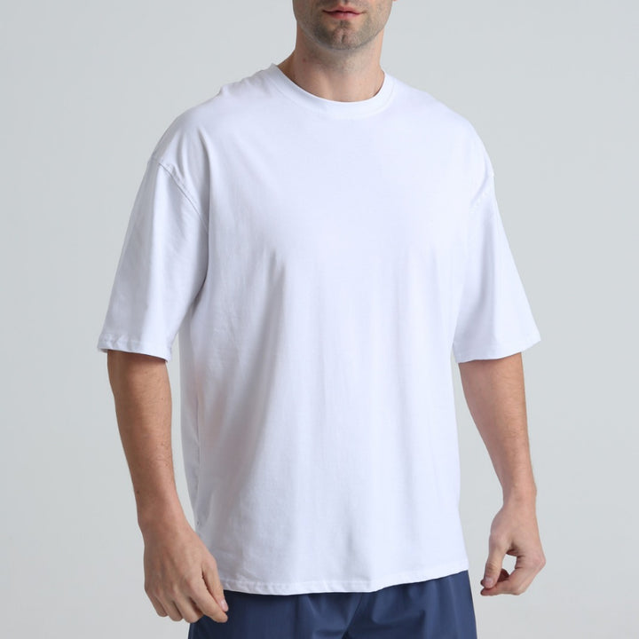 Herren Bequemes Loose-Fit T-Shirt aus hochwertiger Baumwolle Aliams