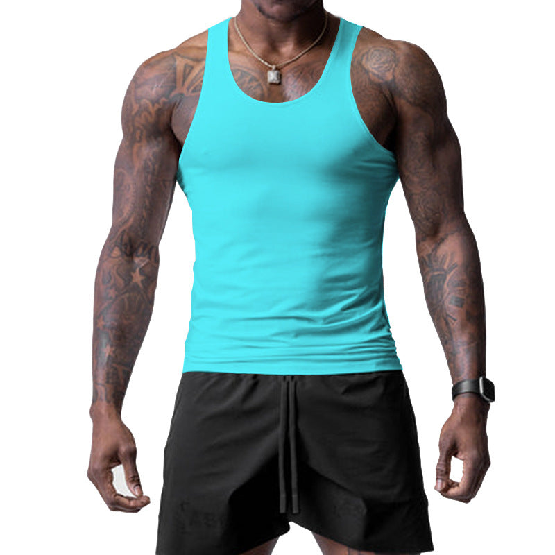 Herren Sportliches Tanktop und Shorts Set Aliams