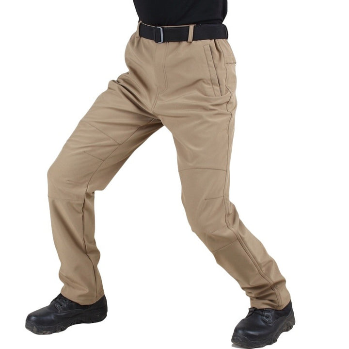 Herren Funktionale Cargo-Hose mit multifunktionalen Taschen und verstellbarem Bund Aliams