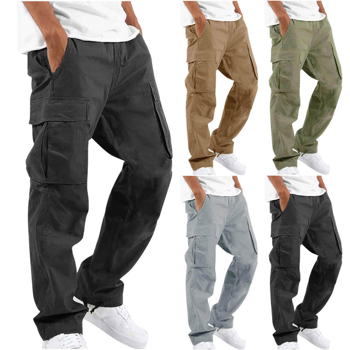 Herren Cargo-Hose mit multifunktionalen Taschen und relaxed Fit Aliams