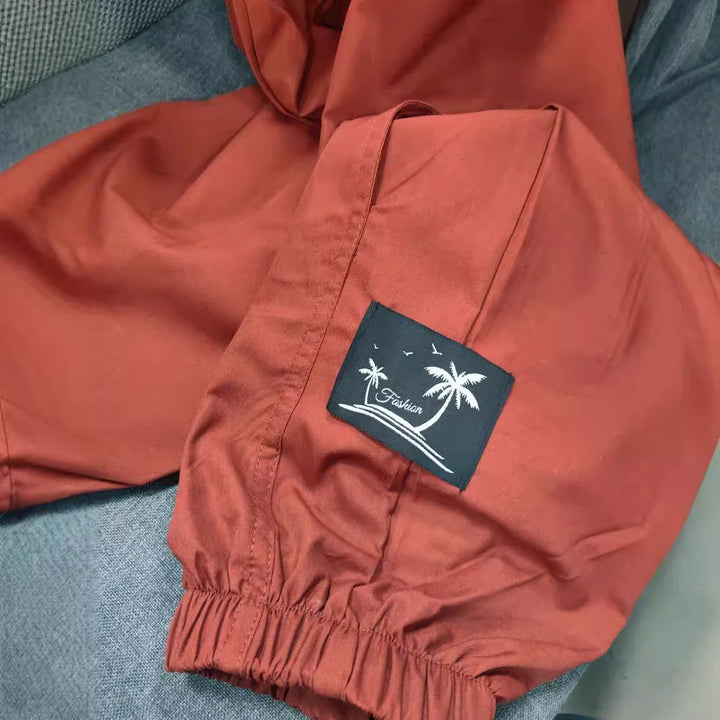 Herren Bequeme Chinohose mit elastischem Bund und seitlichen Eingrifftaschen Aliams