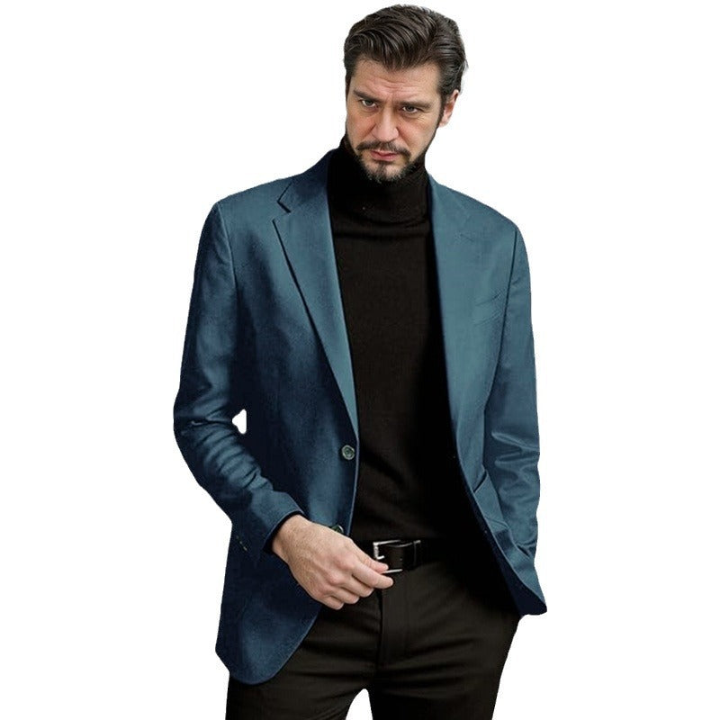 Herren Eleganter Einreiher-Blazer Aliams