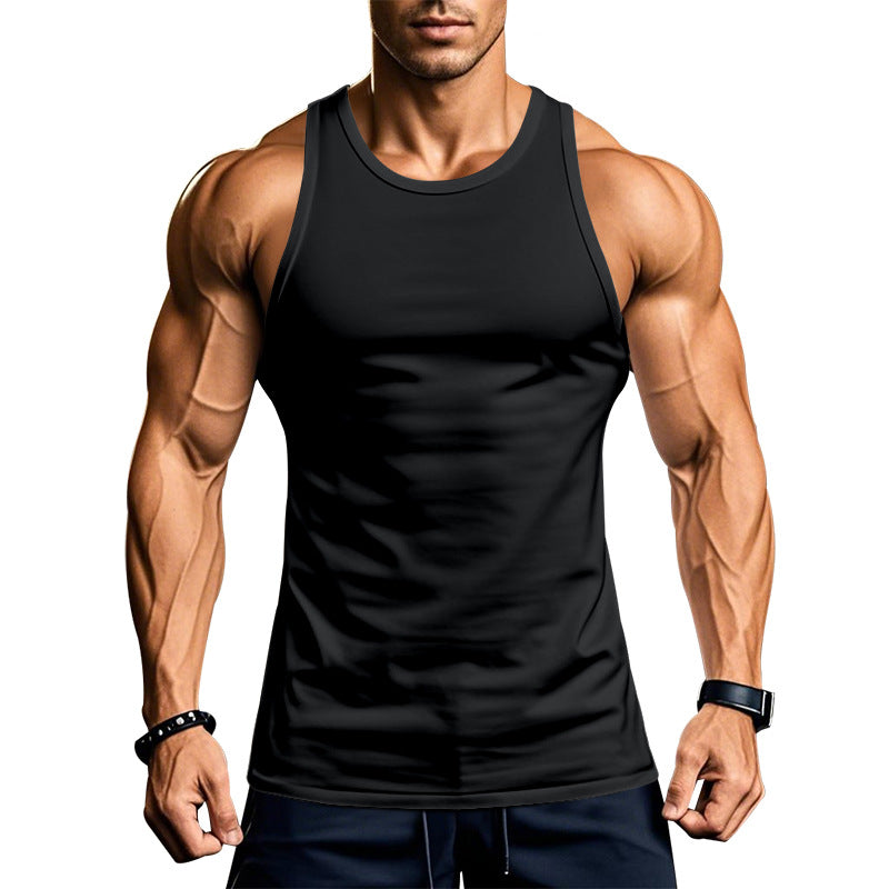 Herren atmungsaktives Fitness Tanktop mit Racerback-Schnitt Aliams