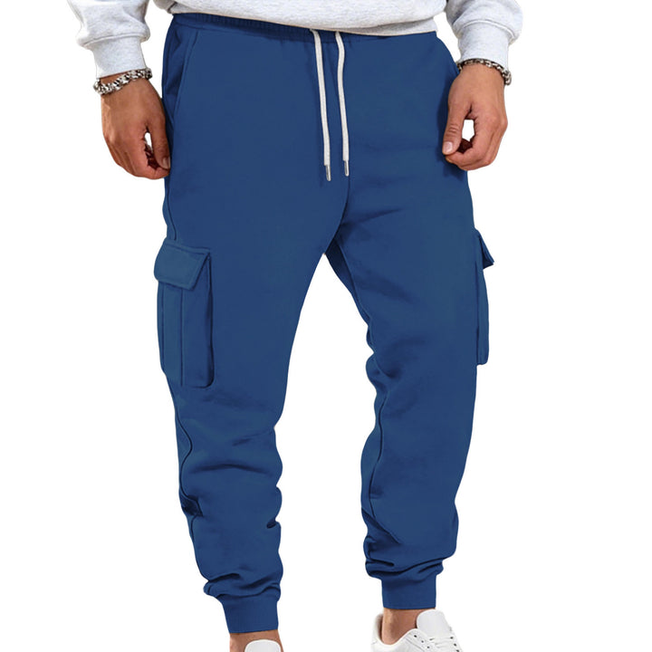 Herren Cargo-Jogginghose mit elastischem Bund und praktischen Seitentaschen Aliams