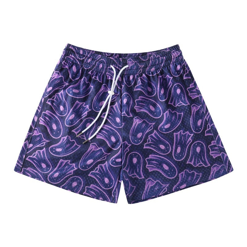 Herren Ghost Print Badehorts Aliams