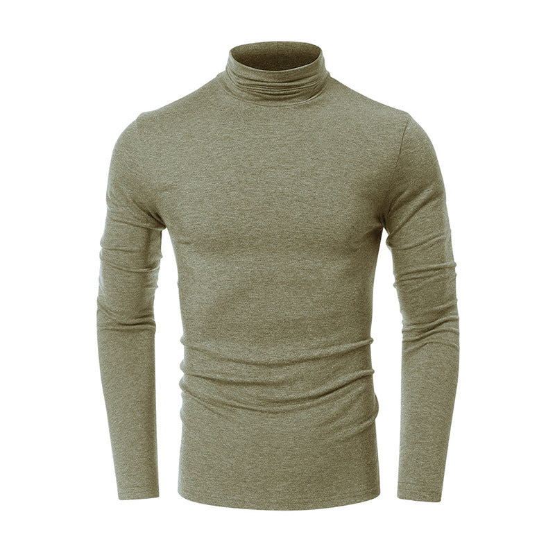 Herren Turtleneck-Shirt aus hochwertigem, elastischen Baumwollmix Aliams