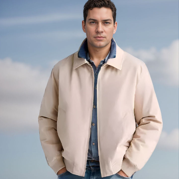 Herren Freizeitjacke mit modernem Design und praktischen Details Aliams