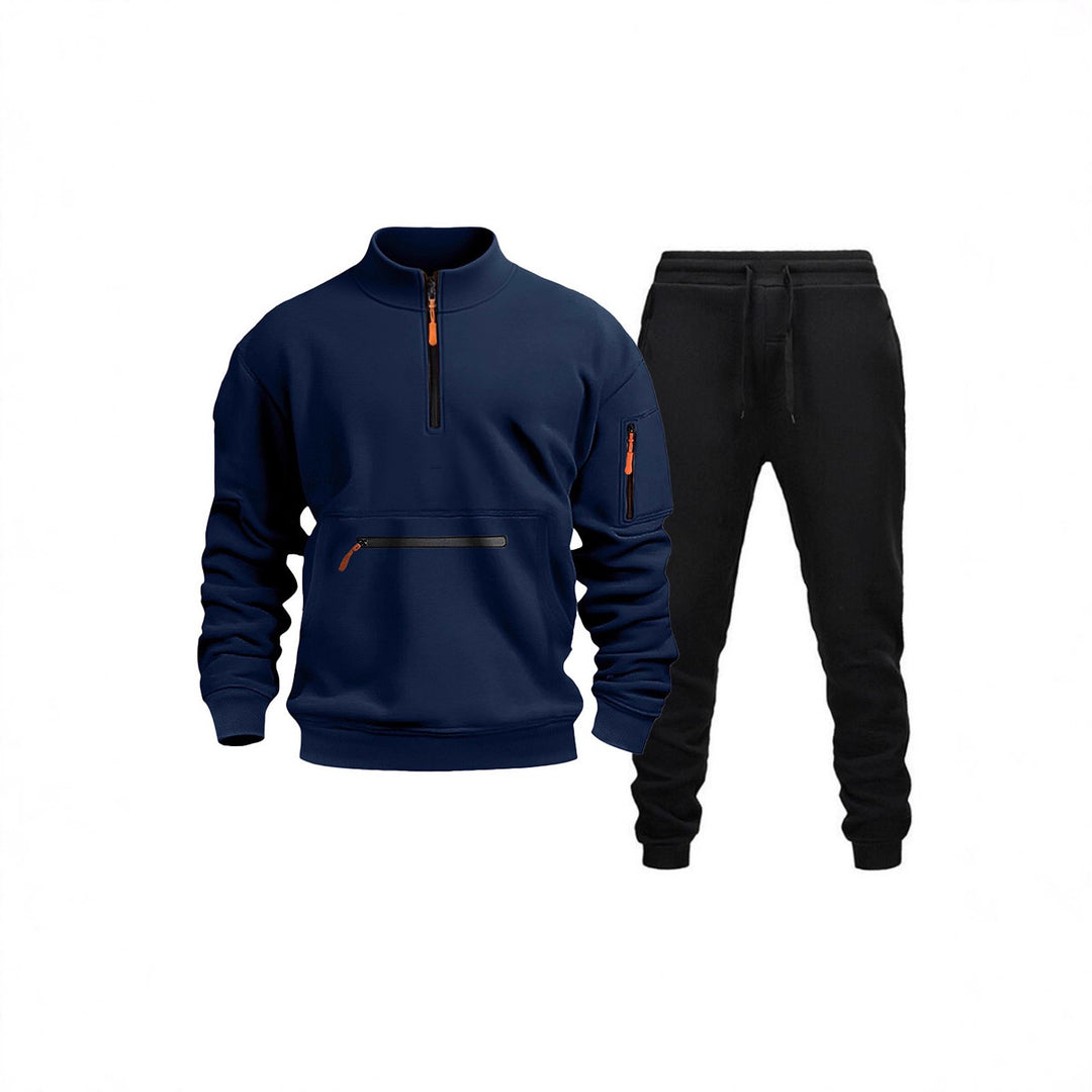 Herren Funktionsjacke und Jogginghose Set Aliams