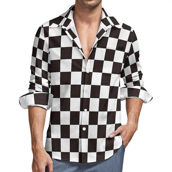 Herren Hemd im modernen Karomuster Aliams