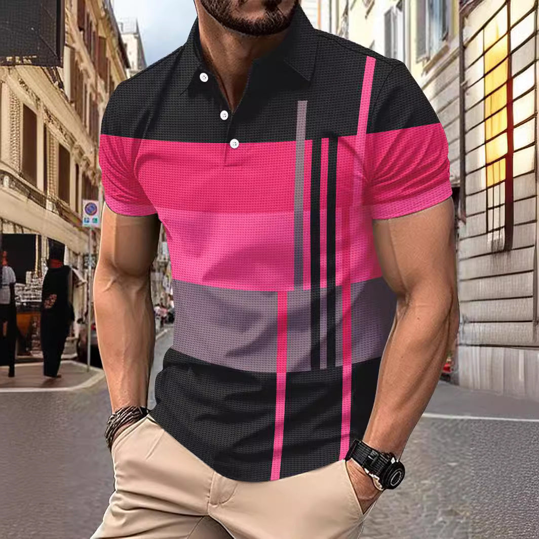 Herren Sportliches Piqué-Poloshirt Aliams