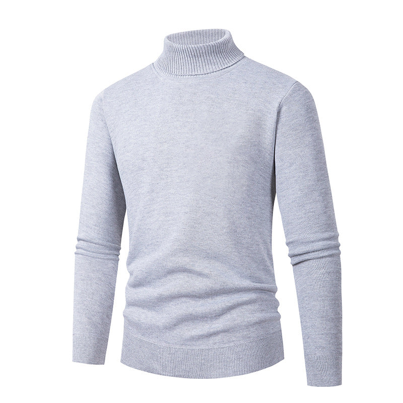 Herren eleganter Rollkragenpullover aus hochwertigem Material Aliams