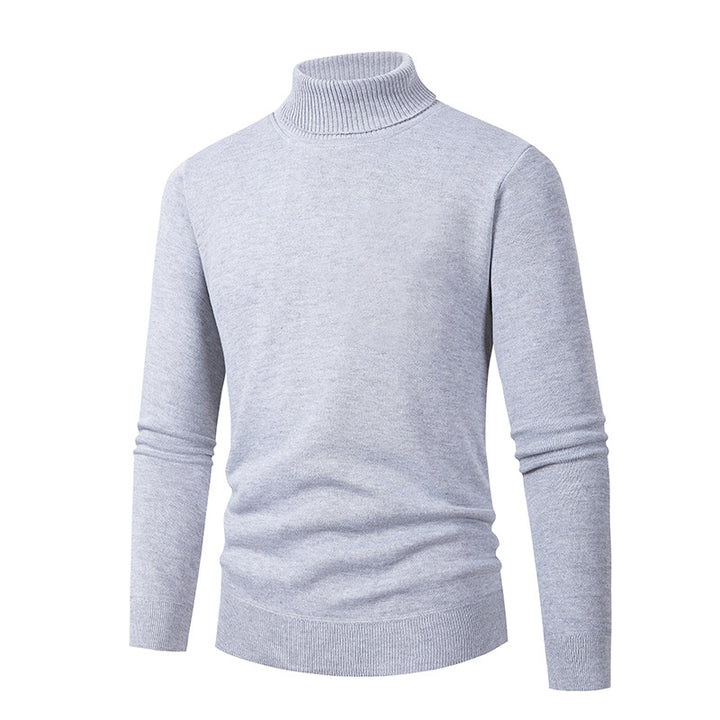 Herren eleganter Rollkragenpullover aus hochwertigem Material Aliams