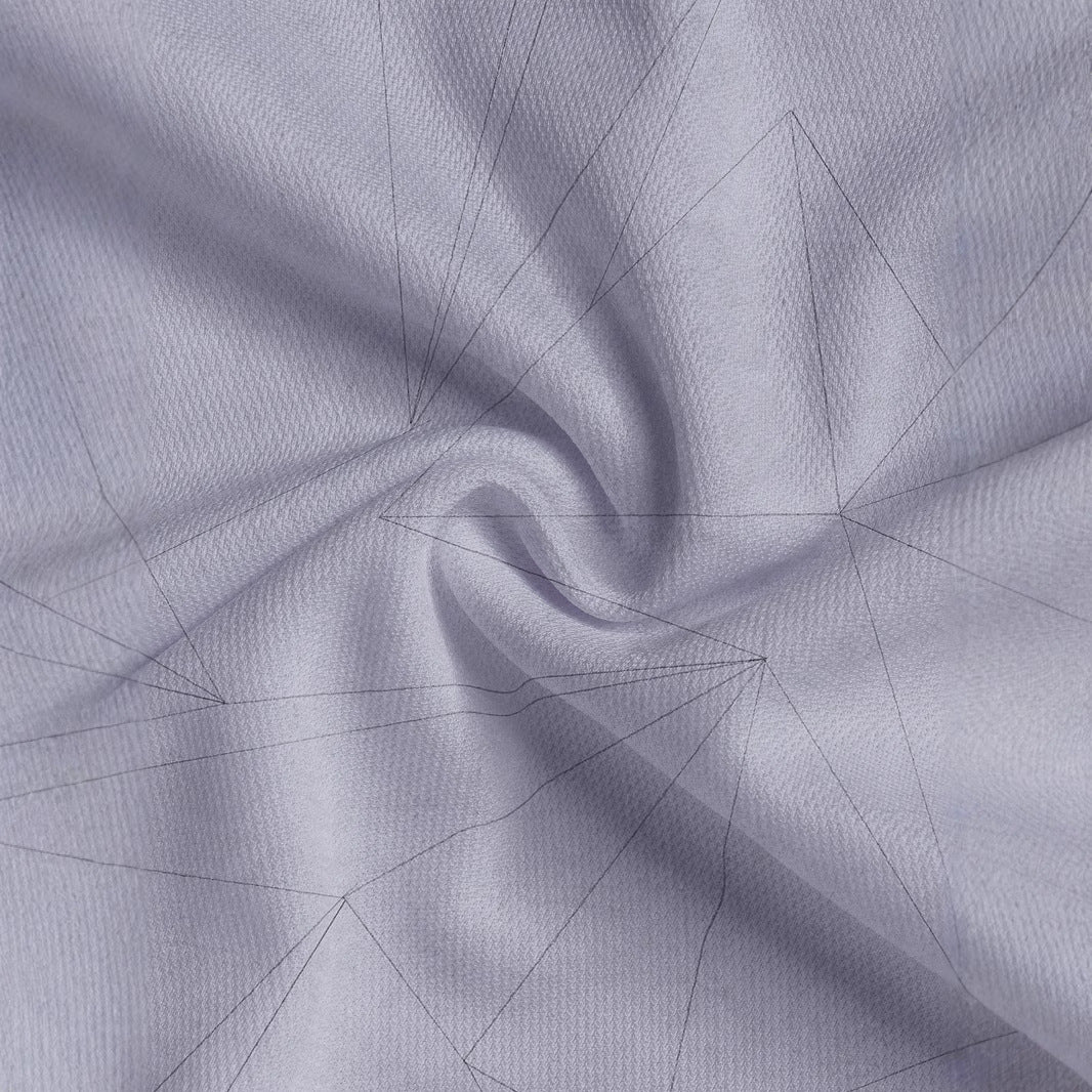 Herren Kurzarm Poloshirt mit modernem geometrischen Muster Aliams