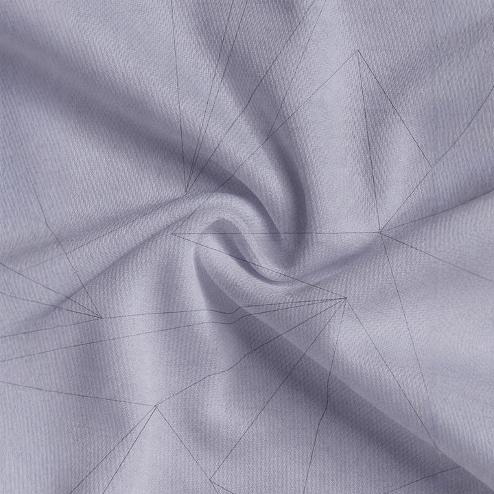 Herren Kurzarm Poloshirt mit modernem geometrischen Muster Aliams