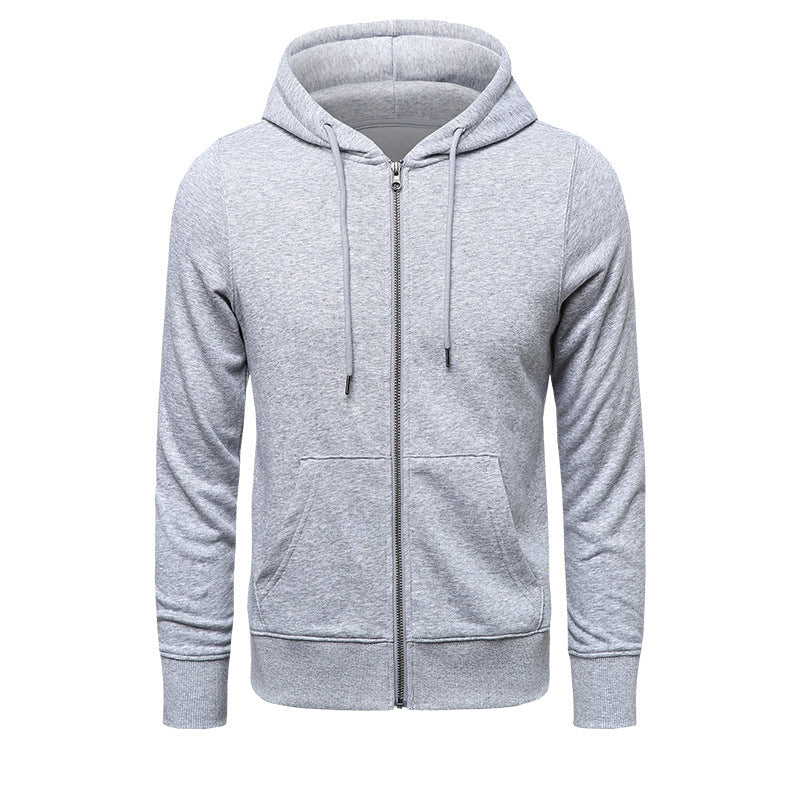 Herren komfortabler Zip-Hoodie mit praktischen Taschen Aliams