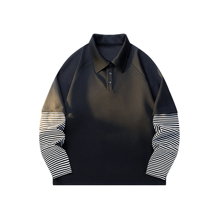 Herren sportliches Langarm-Shirt Aliams