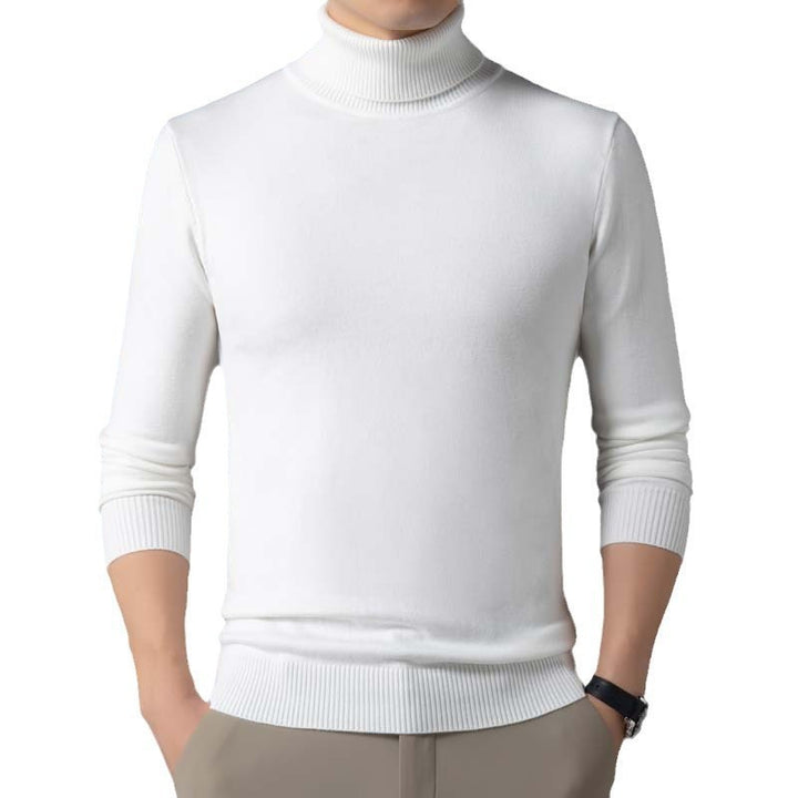 Herren figurbetonter Pullover mit Rollkragen Aliams