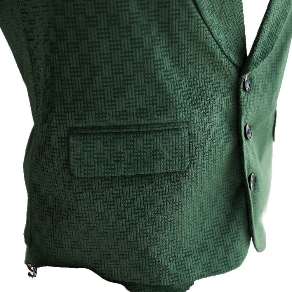 Herren elegante Anzugweste mit strukturiertem Design Aliams